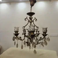 لوستر ۴ شاخه برنزی