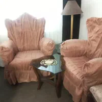 روکش مبل ۹ نفره و یک جفت پشتی