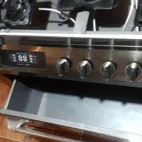 گاز طرح فر ۵ شعله در حد نو|اجاق گاز و لوازم برقی پخت‌وپز|شیراز, ارم|دیوار