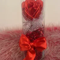 رز شیشه.ای کادویی