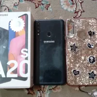 گوشی a20s سالم تمیز باکارتن وهمه وسایل