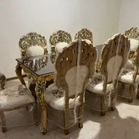 میز نهار خوری سلطنتی ۸ نفره