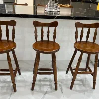 صندلی اپن تمام چوب