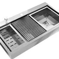 سینک باکسی عمق ۲۵ ورق ۲میل