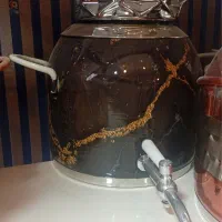 کتری و قوری سنگ تمام طلا قیمت مناسب|قوری، کتری، قهوه‌ساز دستی|شیراز, پارک آزادی|دیوار