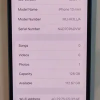 اپل iPhone 13 mini با حافظهٔ ۱۲۸ گیگابایت|موبایل|کهریزک, |دیوار