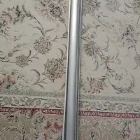 پرده شید طرح قو در برکه آبی
