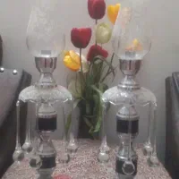 یک جفت شمعدون زیبا|صنایع دستی و سایر لوازم تزئینی|قم, شهرک طالقانی|دیوار