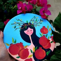 دختر یلدا|ظروف سرو و پذیرایی|ارومیه, |دیوار