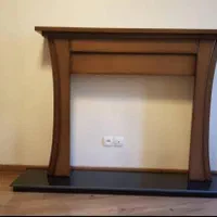فرم شومینه به همراه سنگ کف از نوع گرانیت درجه یک