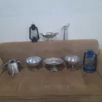 سماور  کوچک  قدیمی از جنس استیل