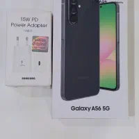 یک عدد گوشی مدل A56 به همراه شارژر کاملا نو