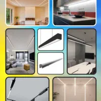 طراحی،تولید و اجرای نورهای خطی وملزومات لاینر ها