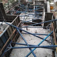 ساخت بتن استخر متری یک‌ونیم با چک|خدمات پیشه و مهارت|رشت, کوی امام رضا|دیوار