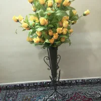 گلدان فرفورژه دو عدد|گل مصنوعی|تهران, تهرانپارس شرقی|دیوار