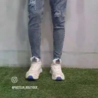 شلوار لی دمپازیپ زاپ دار و ساده برند فانکو