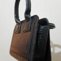 کیف مشکی مدل ZARA + یک کیف دو تکه سدری هدیه