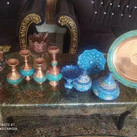 تزیینی مسی و میناکاری