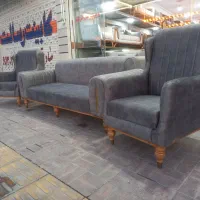 مبل راحتی پایه چوبی کاوالی|مبلمان خانگی و میز عسلی|خمینی‌شهر, |دیوار