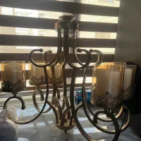 لوستر ۶شاخه و یه تک شاخه ست|لوستر و چراغ آویز|تهران, بریانک|دیوار
