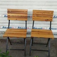 صندلی چوبی تاشو|صندلی و نیمکت|تهران, شهرک ولیعصر جنوبی|دیوار