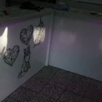 دو عدد میز دکوری سفید|میز تلفن|برخوار, |دیوار