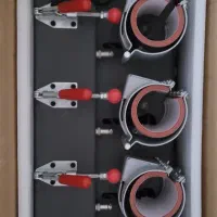 دستگاه سابلیمیشن چاپ روی لیوان 5 قالب