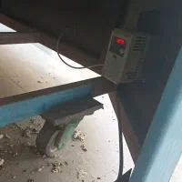 تنور گل گندم درحال کار