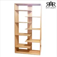 قفسه کتاب و دکوری B05 ام دی اف و چوبی|کتابخانه، شلف، قفسه‌های دیواری|ارومیه, |دیوار