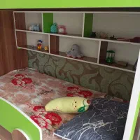 تختخواب دو طبقه همراه با تخت میهمان|تخت و سرویس خواب|کرمانشاه, |دیوار