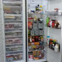 فروش یخچال وفریزر دوقلوی بکو اصلی|یخچال و فریزر|رشت, دیلمان|دیوار