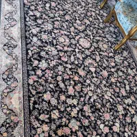 فرش سرمه ای همراه کناره ها|فرش|زنجان, |دیوار
