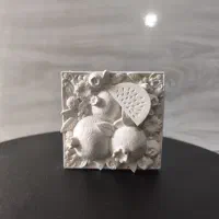 قالب سیلیکونی یلدایی و بیس خام  تمام کارها موجوده|مجسمه، تندیس، ماکت|دزفول, |دیوار