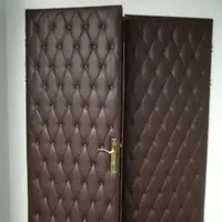 لمسه کوبی و صدا گیری (آکوستیک) درب چوبی و دیوار ،