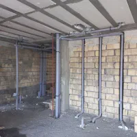 لوله کشی فاضلاب سردو گرم و لوله کولر گازی