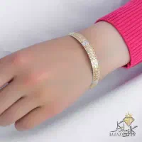 سه عدد النگو نو و یک دستبند نو و یک انگشتر مستعمل
