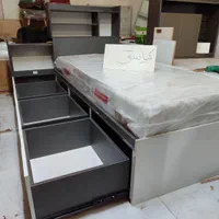 تخت یک نفره تخت یک نیم نفره پاتریس|تخت و سرویس خواب|مشهد, گلبرگ شمالی|دیوار