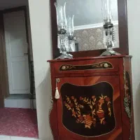 اینه کنسول شمعدان