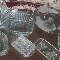 بلورکریستال جام‌لیوان میوه شیرینی خوری کره خوری و.|ظروف سرو و پذیرایی|مشهد, کوی المهدی|دیوار