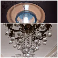 لوستر|لوستر و چراغ آویز|اصفهان, طاحونه|دیوار