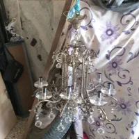 لوستر۸پره برنجی|لوستر و چراغ آویز|اصفهان, رکن الدوله شرقی|دیوار