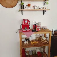 کافی بار تمام چوب
