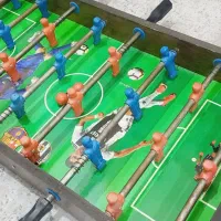 فوتبال دستی MDF بزرگ در حد نو