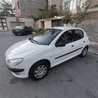 پژو ۲۰۶ تیپ ۲ مدل ۸۷ بدون رنگ،شاسی سالم