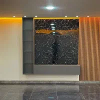 اجرا و نصب قرنیز و ترمو ماربل شیت کابینت و کمدو..