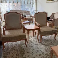مبل کلاسیک فرانسوی و نهارخوری ۴ نفره نو|مبلمان خانگی و میز عسلی|تهران, ائمه اطهار|دیوار