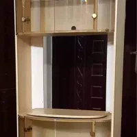 کمد و میز تلویزیون لترون و شیشه ای