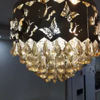 لوستر نو وسالم.فروش فوری به علت جابجایی|لوستر و چراغ آویز|تهران, مسعودیه|دیوار