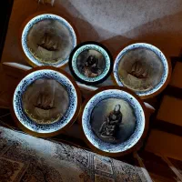 تابلومذهبی ماه با نام و عکس ائمه ی معصوم