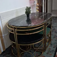 میز نهار ۶ نفر کم جا